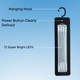 72 LED Inspection Lamp 4AA Batteries